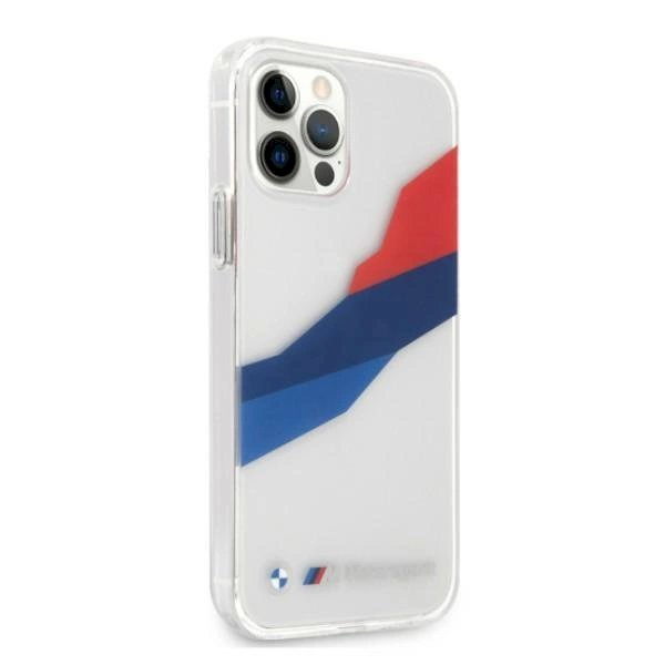 Originalus dėklas BMW BMHCP12LSKTGT iPhone 12 Pro Max 6,7" Permatomas hardcase Motorsport Tricolor 3