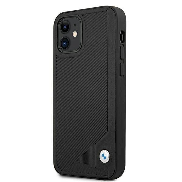 Originalus dėklas BMW BMHCP12SRCDPK iPhone 12 mini 5,4" Juodas hardcase Leather Deboss 1 Originalus dėklas BMW BMHCP12SRCDPK iPhone 12 mini 5,4" Juodas hardcase Leather Deboss 1