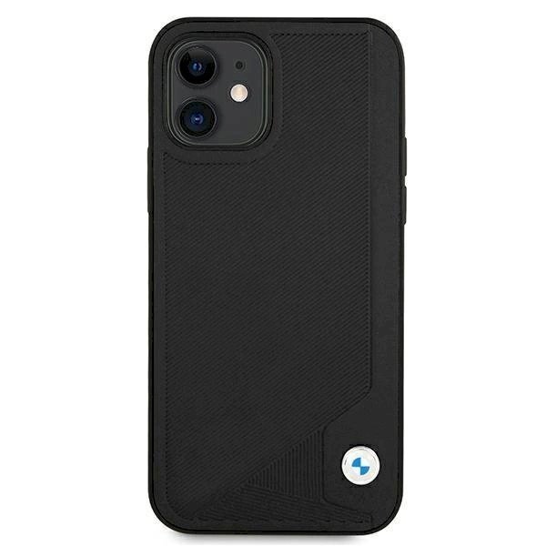 Originalus dėklas BMW BMHCP12SRCDPK iPhone 12 mini 5,4" Juodas hardcase Leather Deboss 2 Originalus dėklas BMW BMHCP12SRCDPK iPhone 12 mini 5,4" Juodas hardcase Leather Deboss 2
