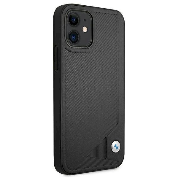 Originalus dėklas BMW BMHCP12SRCDPK iPhone 12 mini 5,4" Juodas hardcase Leather Deboss 3 Originalus dėklas BMW BMHCP12SRCDPK iPhone 12 mini 5,4" Juodas hardcase Leather Deboss 3