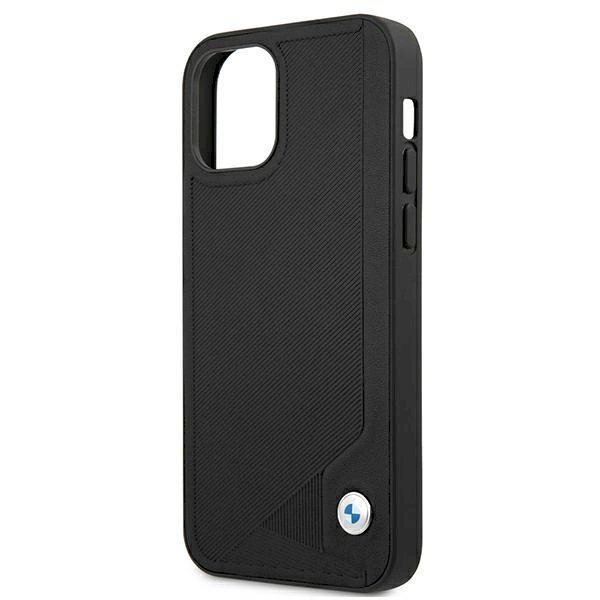 Originalus dėklas BMW BMHCP12SRCDPK iPhone 12 mini 5,4" Juodas hardcase Leather Deboss 5 Originalus dėklas BMW BMHCP12SRCDPK iPhone 12 mini 5,4" Juodas hardcase Leather Deboss 5