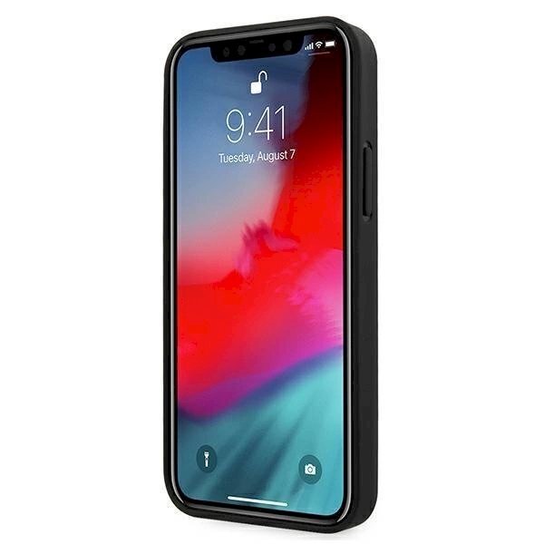 Originalus dėklas BMW BMHCP12SRSPPK iPhone 12 mini 5,4"  Juodas hardcase Leather Curve Perforate 4