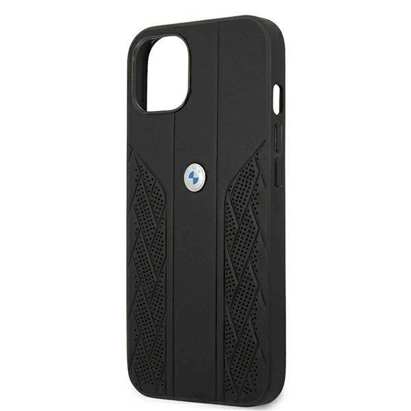 Originalus dėklas BMW BMHCP13SRSPPK iPhone 13 mini 5,4" Juodas hardcase Leather Curve Perforate 5 Originalus dėklas BMW BMHCP13SRSPPK iPhone 13 mini 5,4" Juodas hardcase Leather Curve Perforate 5
