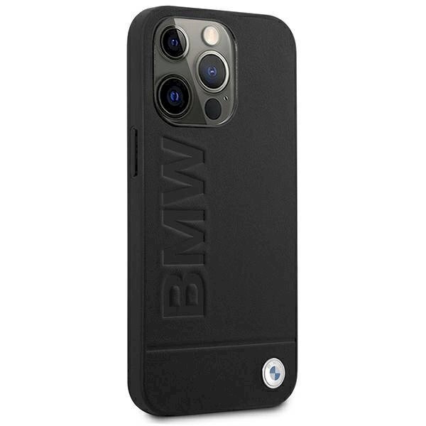 Originalus dėklas BMW BMHCP13XSLLBK iPhone 13 Pro Max 6,7" Juodas hardcase Signature Logo Imprint 3 Originalus dėklas BMW BMHCP13XSLLBK iPhone 13 Pro Max 6,7" Juodas hardcase Signature Logo Imprint 3