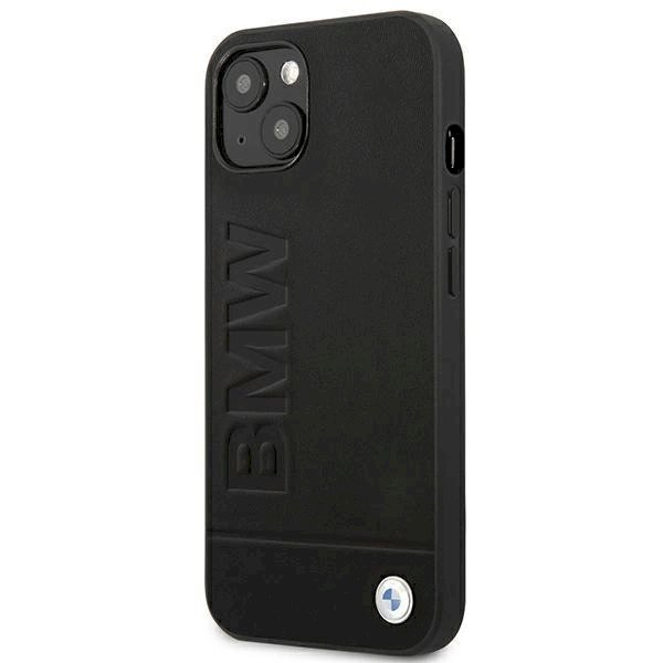 Originalus dėklas BMW BMHCP14MSLLBK iPhone 14 Plus 6.7 Juodas Leather Stamp 1 Originalus dėklas BMW BMHCP14MSLLBK iPhone 14 Plus 6.7 Juodas Leather Stamp 1