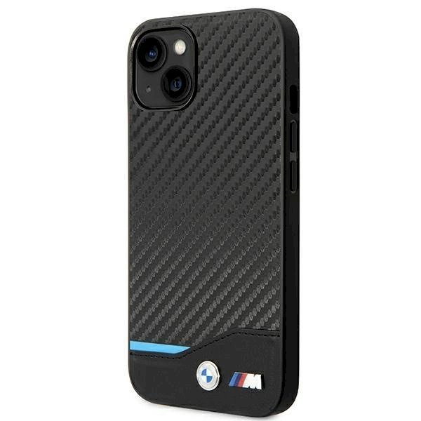 Originalus dėklas BMW BMHCP14S22NBCK iPhone 14 6.1 Juodas Leather Carbon 1 Originalus dėklas BMW BMHCP14S22NBCK iPhone 14 6.1 Juodas Leather Carbon 1