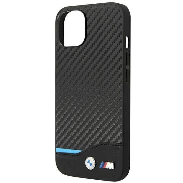 Originalus dėklas BMW BMHCP14S22NBCK iPhone 14 6.1 Juodas Leather Carbon 5 Originalus dėklas BMW BMHCP14S22NBCK iPhone 14 6.1 Juodas Leather Carbon 5