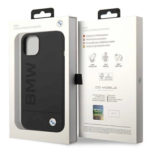 Originalus dėklas BMW BMHMP14MSLBLBK iPhone 14 Plus 6.7 Juodas hardOriginalus dėklas Silicone Signature Logo Magsafe 8 Originalus dėklas BMW BMHMP14MSLBLBK iPhone 14 Plus 6.7 Juodas hardOriginalus dėklas Silicone Signature Logo Magsafe 8