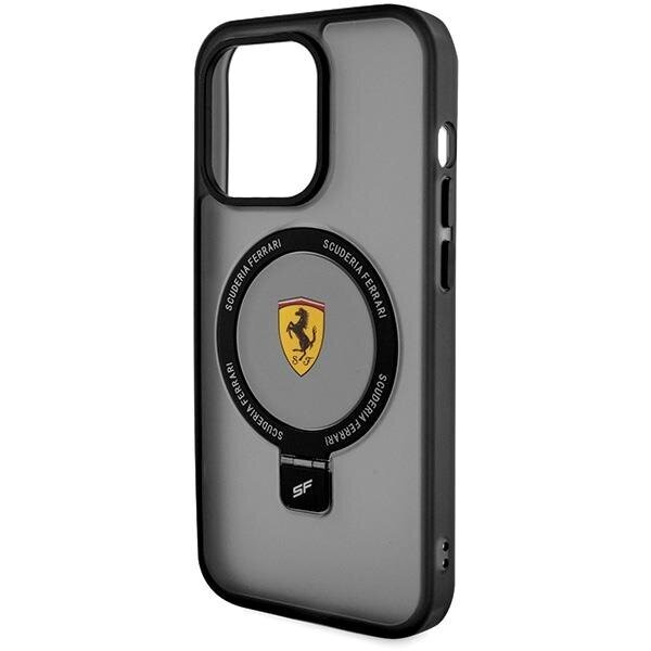 Originalus dėklas Ferrari FEHMP15SUSCAK iPhone 15 6.1 Juodas hardcase Ring Stand 2023 Collection MagSafe 5 Originalus dėklas Ferrari FEHMP15SUSCAK iPhone 15 6.1 Juodas hardcase Ring Stand 2023 Collection MagSafe 5
