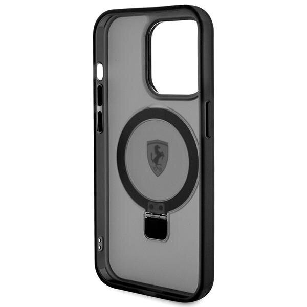 Originalus dėklas Ferrari FEHMP15SUSCAK iPhone 15 6.1 Juodas hardcase Ring Stand 2023 Collection MagSafe 6 Originalus dėklas Ferrari FEHMP15SUSCAK iPhone 15 6.1 Juodas hardcase Ring Stand 2023 Collection MagSafe 6