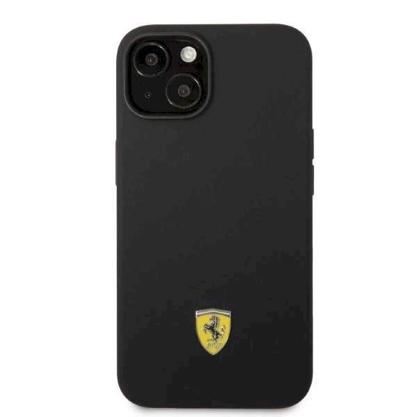 Originalus dėklas Ferrari FEHMSIP14MBK iPhone 14 Plus 6.7  Juodas hardcase Silicone Metal Logo Magsafe 2 Originalus dėklas Ferrari FEHMSIP14MBK iPhone 14 Plus 6.7  Juodas hardcase Silicone Metal Logo Magsafe 2