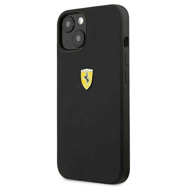 Originalus dėklas Ferrari FESSIHCP13MBK iPhone 13 6.1 Juodas hardcase Silicone 1 Originalus dėklas Ferrari FESSIHCP13MBK iPhone 13 6.1 Juodas hardcase Silicone 1