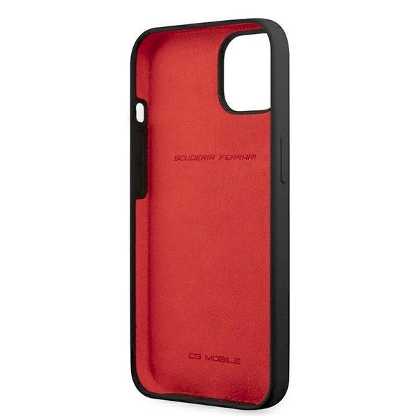 Originalus dėklas Ferrari FESSIHCP13MBK iPhone 13 6.1 Juodas hardcase Silicone 6 Originalus dėklas Ferrari FESSIHCP13MBK iPhone 13 6.1 Juodas hardcase Silicone 6