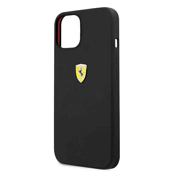 Originalus dėklas Ferrari FESSIHCP13SBK iPhone 13 mini 5.4 Juodas hardcase Silicone 5 Originalus dėklas Ferrari FESSIHCP13SBK iPhone 13 mini 5.4 Juodas hardcase Silicone 5