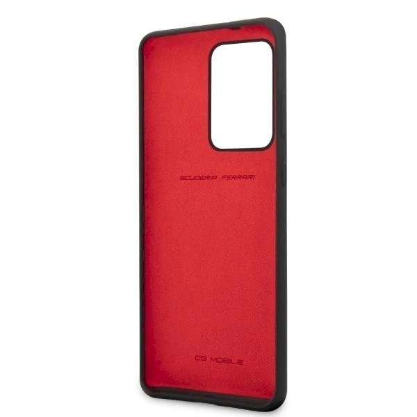 Originalus dėklas Ferrari Hardcase FESSIHCS69BK S20 Ultra G988 Juodas Silicone 5 Originalus dėklas Ferrari Hardcase FESSIHCS69BK S20 Ultra G988 Juodas Silicone 5