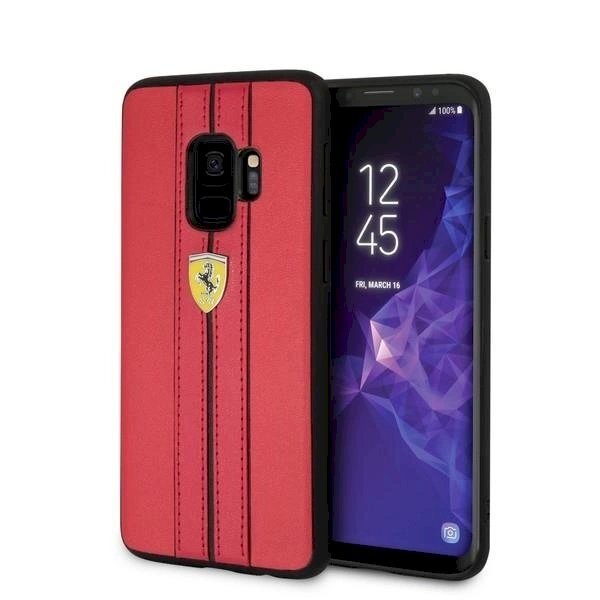 Originalus dėklas Ferrari Hardcase FESURHCS9REB S9 G960 Raudonas Urban Originalus dėklas Ferrari Hardcase FESURHCS9REB S9 G960 Raudonas Urban