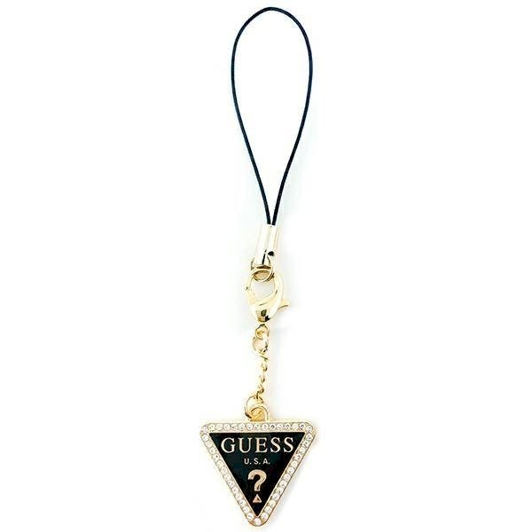 Originalus dėklas Guess Dėklas pendant GUCPMTDCK Phone Apyrankė Triangle Diamond Charm su Rhinestones Originalus dėklas Guess Dėklas pendant GUCPMTDCK Phone Apyrankė Triangle Diamond Charm su Rhinestones