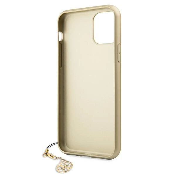 Originalus dėklas Guess GUHCN61GF4GGR iPhone 11 6.1  / Xr pilkos spalvos hard case 4G Charms Collection 5 Originalus dėklas Guess GUHCN61GF4GGR iPhone 11 6.1  / Xr pilkos spalvos hard case 4G Charms Collection 5