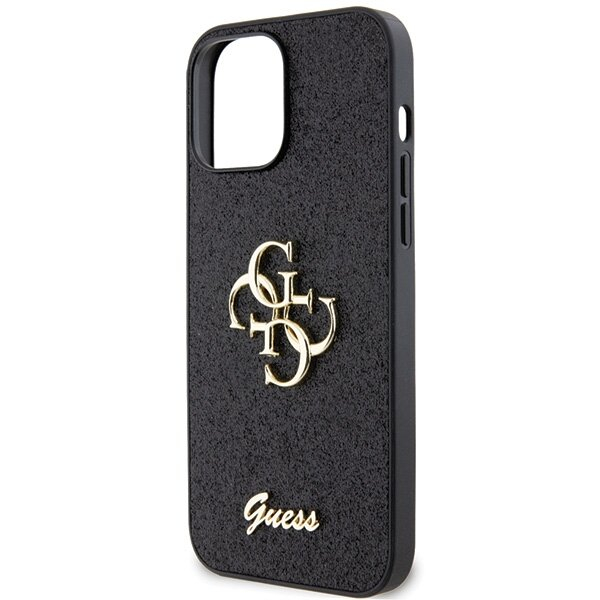 Originalus dėklas Guess GUHCN61HG4SGK case skirta iPhone 11 / Xr - Juodas Glitter Script Big 4G 1 Originalus dėklas Guess GUHCN61HG4SGK case skirta iPhone 11 / Xr - Juodas Glitter Script Big 4G 1