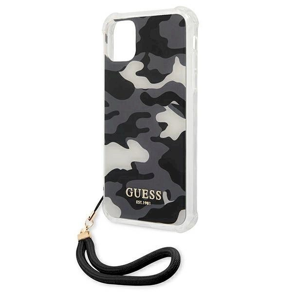 Originalus dėklas Guess GUHCN61KSARBK iPhone 11 6.1  / Xr Juodas hardcase Camo Collection 5 Originalus dėklas Guess GUHCN61KSARBK iPhone 11 6.1  / Xr Juodas hardcase Camo Collection 5