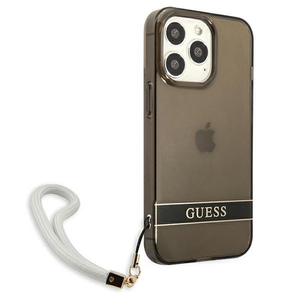 Originalus dėklas Guess GUHCP13LHTSGSK iPhone 13 Pro juodas 6 Originalus dėklas Guess GUHCP13LHTSGSK iPhone 13 Pro juodas 6