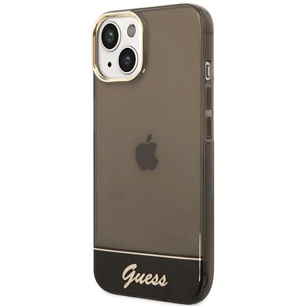 Originalus dėklas Guess GUHCP14MHGCOK iPhone 14 Plus 6.7 Juodas hardcase Translucent 1 Originalus dėklas Guess GUHCP14MHGCOK iPhone 14 Plus 6.7 Juodas hardcase Translucent 1