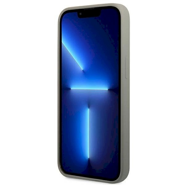 Originalus dėklas Guess GUHMP13LSPLG iPhone 13 Pro / 13 6.1 Pilkas hard case Silicone Logo Plate MagSafe 4 Originalus dėklas Guess GUHMP13LSPLG iPhone 13 Pro / 13 6.1 Pilkas hard case Silicone Logo Plate MagSafe 4