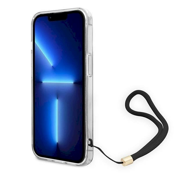 Originalus dėklas Guess GUOHCP14MH4STW iPhone 14 Plus 6.7 Rudas / Rudas hardcase 4G Print Strap 4 Originalus dėklas Guess GUOHCP14MH4STW iPhone 14 Plus 6.7 Rudas / Rudas hardcase 4G Print Strap 4