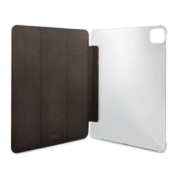 Originalus dėklas Karl Lagerfeld KLFC11OKMK iPad 11" Pro 2021 Book Cover Juodas Saffiano Karl Iconic 2 Originalus dėklas Karl Lagerfeld KLFC11OKMK iPad 11" Pro 2021 Book Cover Juodas Saffiano Karl Iconic 2