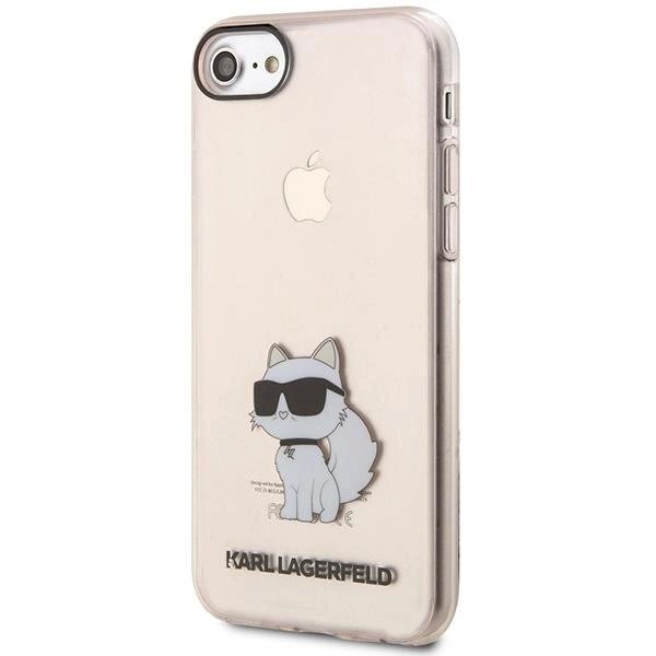 Originalus dėklas Karl Lagerfeld KLHCI8HNCHTCP iPhone 7/8/ SE 2020 / SE 2022 rožinis/rožinis hardcase Ikonik Choupette 1 Originalus dėklas Karl Lagerfeld KLHCI8HNCHTCP iPhone 7/8/ SE 2020 / SE 2022 rožinis/rožinis hardcase Ikonik Choupette 1