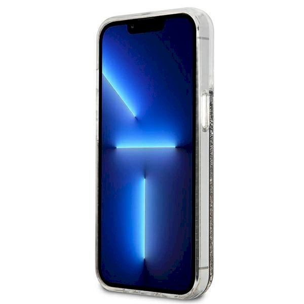 Originalus dėklas Karl Lagerfeld KLHCP13LLGGKBK iPhone 13 Pro/ 13 6,1" Juodas hardcase Liquid Glitter Gatsby 4 Originalus dėklas Karl Lagerfeld KLHCP13LLGGKBK iPhone 13 Pro/ 13 6,1" Juodas hardcase Liquid Glitter Gatsby 4