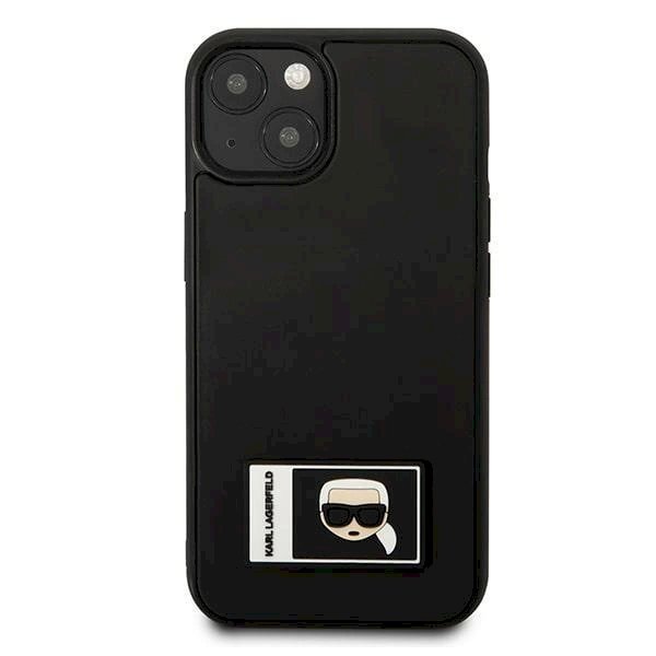 Originalus dėklas Karl Lagerfeld KLHCP13M3DKPK iPhone 13 6,1" Juodas hardcase Ikonik Patch 2 Originalus dėklas Karl Lagerfeld KLHCP13M3DKPK iPhone 13 6,1" Juodas hardcase Ikonik Patch 2