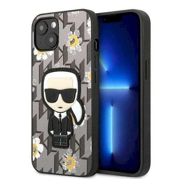 Originalus dėklas Karl Lagerfeld KLHCP13MPMNFIK1 iPhone 13 6.1 Pilkas Flower Ikonik Karl Originalus dėklas Karl Lagerfeld KLHCP13MPMNFIK1 iPhone 13 6.1 Pilkas Flower Ikonik Karl