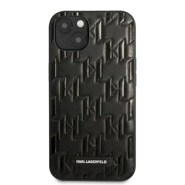 Originalus dėklas Karl Lagerfeld KLHCP13SMNMP1K iPhone 13 mini 5,4 hardcase Juodas Monogram Plaque 1 Originalus dėklas Karl Lagerfeld KLHCP13SMNMP1K iPhone 13 mini 5,4 hardcase Juodas Monogram Plaque 1