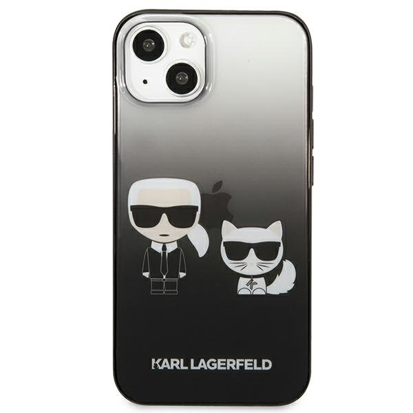 Originalus dėklas Karl Lagerfeld KLHCP13STGKCK iPhone 13 mini juodas 4 Originalus dėklas Karl Lagerfeld KLHCP13STGKCK iPhone 13 mini juodas 4