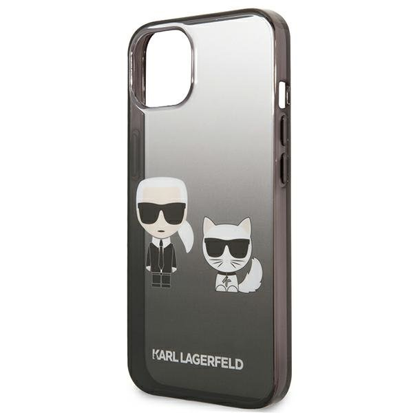Originalus dėklas Karl Lagerfeld KLHCP13STGKCK iPhone 13 mini juodas 10 Originalus dėklas Karl Lagerfeld KLHCP13STGKCK iPhone 13 mini juodas 10