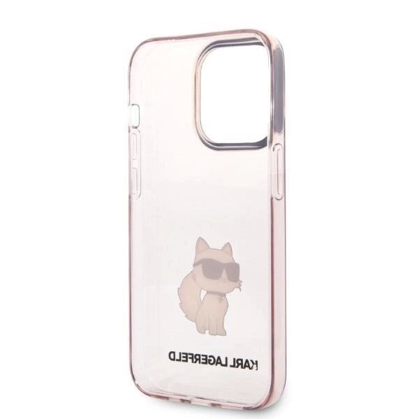 Originalus dėklas Karl Lagerfeld KLHCP14LHNCHTCP iPhone 14 Pro 6.1  rožinis/rožinis hardcase Ikonik Choupette 6 Originalus dėklas Karl Lagerfeld KLHCP14LHNCHTCP iPhone 14 Pro 6.1  rožinis/rožinis hardcase Ikonik Choupette 6