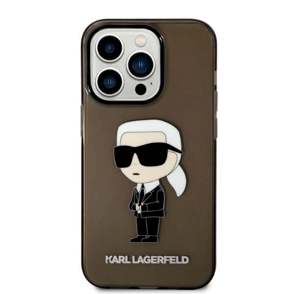 Originalus dėklas Karl Lagerfeld KLHCP14LHNIKTCK iPhone 14 Pro 6.1  Juodas hardcase Ikonik Originalus dėklas Karl Lagerfeld 2 Originalus dėklas Karl Lagerfeld KLHCP14LHNIKTCK iPhone 14 Pro 6.1  Juodas hardcase Ikonik Originalus dėklas Karl Lagerfeld 2
