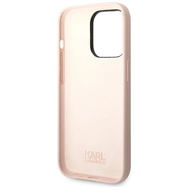 Originalus dėklas Karl Lagerfeld KLHCP14LSLCTPI iPhone 14 Pro 6.1 hardcase light rožinis / light rožinis Silicone Choupette Body 6 Originalus dėklas Karl Lagerfeld KLHCP14LSLCTPI iPhone 14 Pro 6.1 hardcase light rožinis / light rožinis Silicone Choupette Body 6