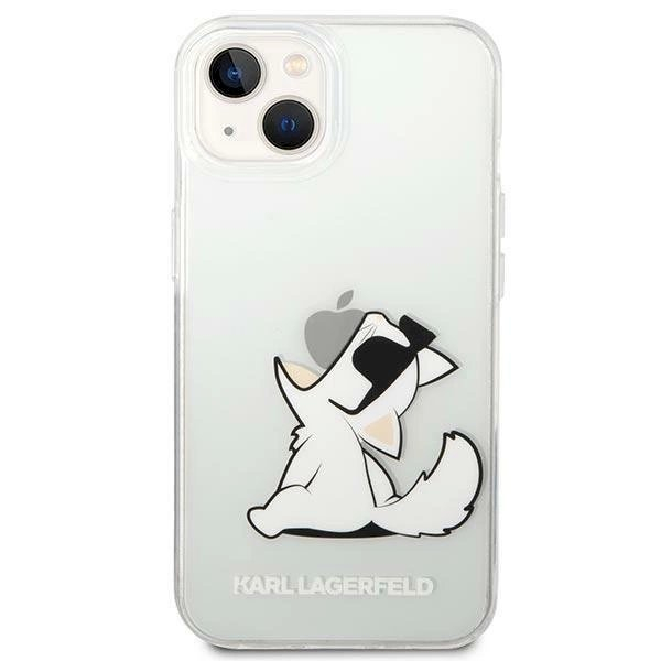Originalus dėklas Karl Lagerfeld KLHCP14MCFNRC iPhone 14 Plus 6.7 hardcase clear / Permatomas Choupette Fun 2 Originalus dėklas Karl Lagerfeld KLHCP14MCFNRC iPhone 14 Plus 6.7 hardcase clear / Permatomas Choupette Fun 2