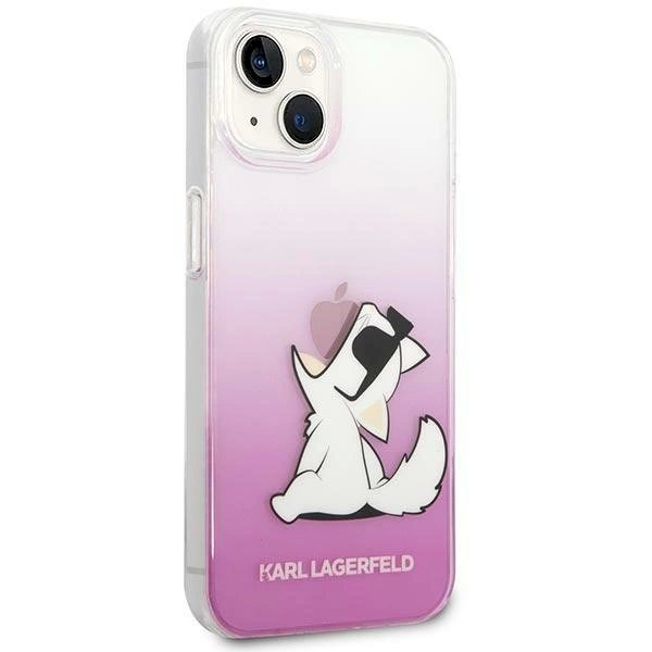 Originalus dėklas Karl Lagerfeld KLHCP14MCFNRCPI iPhone 14 Plus 6.7 hardcase rožinis / rožinis Choupette Fun 3 Originalus dėklas Karl Lagerfeld KLHCP14MCFNRCPI iPhone 14 Plus 6.7 hardcase rožinis / rožinis Choupette Fun 3