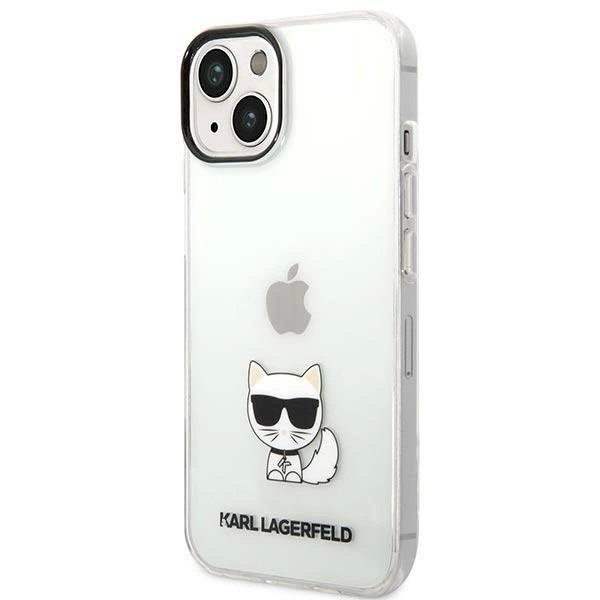 Originalus dėklas Karl Lagerfeld KLHCP14MCTTR iPhone 14 Plus 6.7 hardcase clear / Permatomas Choupette Body 1 Originalus dėklas Karl Lagerfeld KLHCP14MCTTR iPhone 14 Plus 6.7 hardcase clear / Permatomas Choupette Body 1