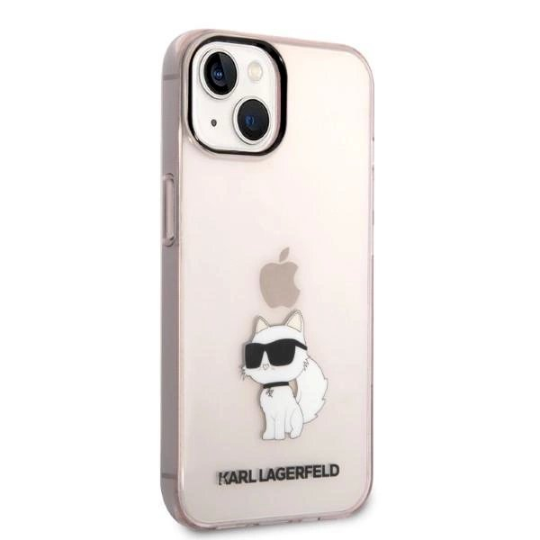 Originalus dėklas Karl Lagerfeld KLHCP14MHNCHTCP iPhone 14 Plus 6.7  rožinis/rožinis hardcase Ikonik Choupette 3 Originalus dėklas Karl Lagerfeld KLHCP14MHNCHTCP iPhone 14 Plus 6.7  rožinis/rožinis hardcase Ikonik Choupette 3