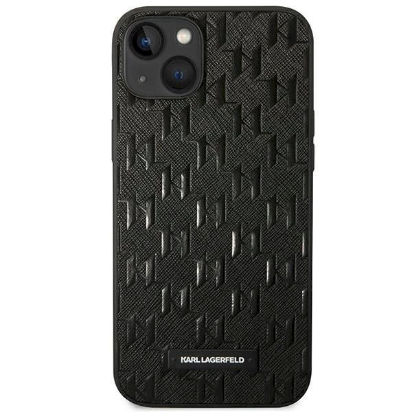 Originalus dėklas Karl Lagerfeld KLHCP14MSAKLHPK iPhone 14 Plus 6.7 hardcase Juodas Saffiano Mono Metal Logo 2 Originalus dėklas Karl Lagerfeld KLHCP14MSAKLHPK iPhone 14 Plus 6.7 hardcase Juodas Saffiano Mono Metal Logo 2