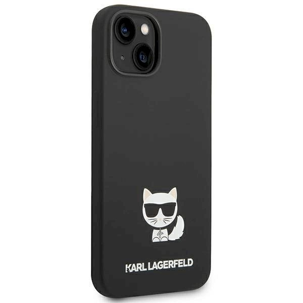 Originalus dėklas Karl Lagerfeld KLHCP14MSLCTBK iPhone 14 Plus 6.7 hardcase Juodas Silicone Choupette Body 3 Originalus dėklas Karl Lagerfeld KLHCP14MSLCTBK iPhone 14 Plus 6.7 hardcase Juodas Silicone Choupette Body 3