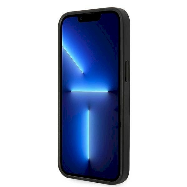 Originalus dėklas Karl Lagerfeld KLHCP14SSAPKHG iPhone 14 6,1" Sidabrinis hardcase Saffiano Karl's Head Patch 4 Originalus dėklas Karl Lagerfeld KLHCP14SSAPKHG iPhone 14 6,1" Sidabrinis hardcase Saffiano Karl's Head Patch 4