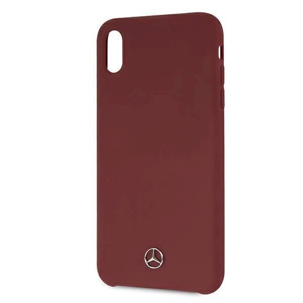 Originalus dėklas Mercedes MEHCI65SILRE iPhone Xs Max Raudonas hardcase Silicone Line 2 Originalus dėklas Mercedes MEHCI65SILRE iPhone Xs Max Raudonas hardcase Silicone Line 2
