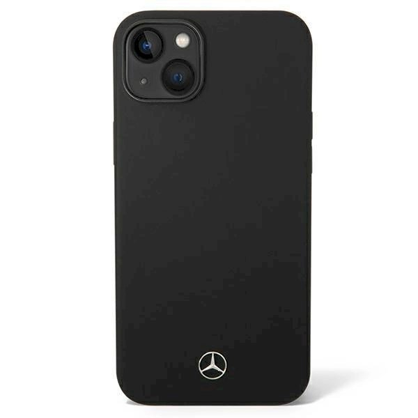 Originalus dėklas Mercedes Silicone Line case skirta iPhone 14 Plus - Juodas 1 Originalus dėklas Mercedes Silicone Line case skirta iPhone 14 Plus - Juodas 1
