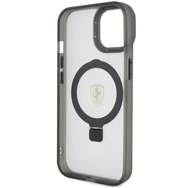 Originalus Ferrari dėklas Ring Stand 2023 Collection MagSafe Case for iPhone 15 Plus / 14 Plus - Permatomas 6 Originalus Ferrari dėklas Ring Stand 2023 Collection MagSafe Case for iPhone 15 Plus / 14 Plus - Permatomas 6