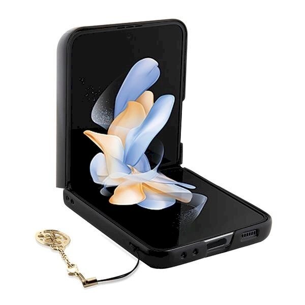 Originalus Guess dėklas 4G Charms Collection case for Samsung Galaxy Z Flip 5 - Pilkas 3 Originalus Guess dėklas 4G Charms Collection case for Samsung Galaxy Z Flip 5 - Pilkas 3